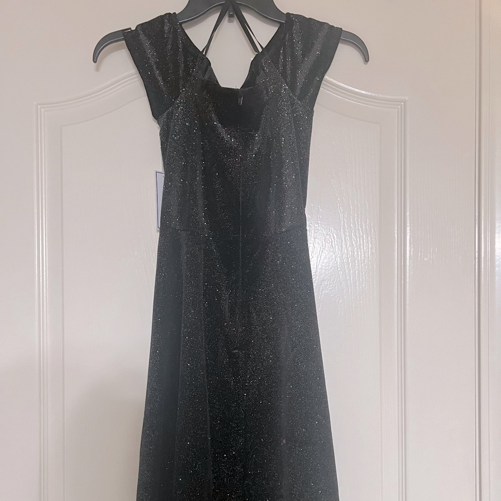 Sparkly Black Cocktail Dress
